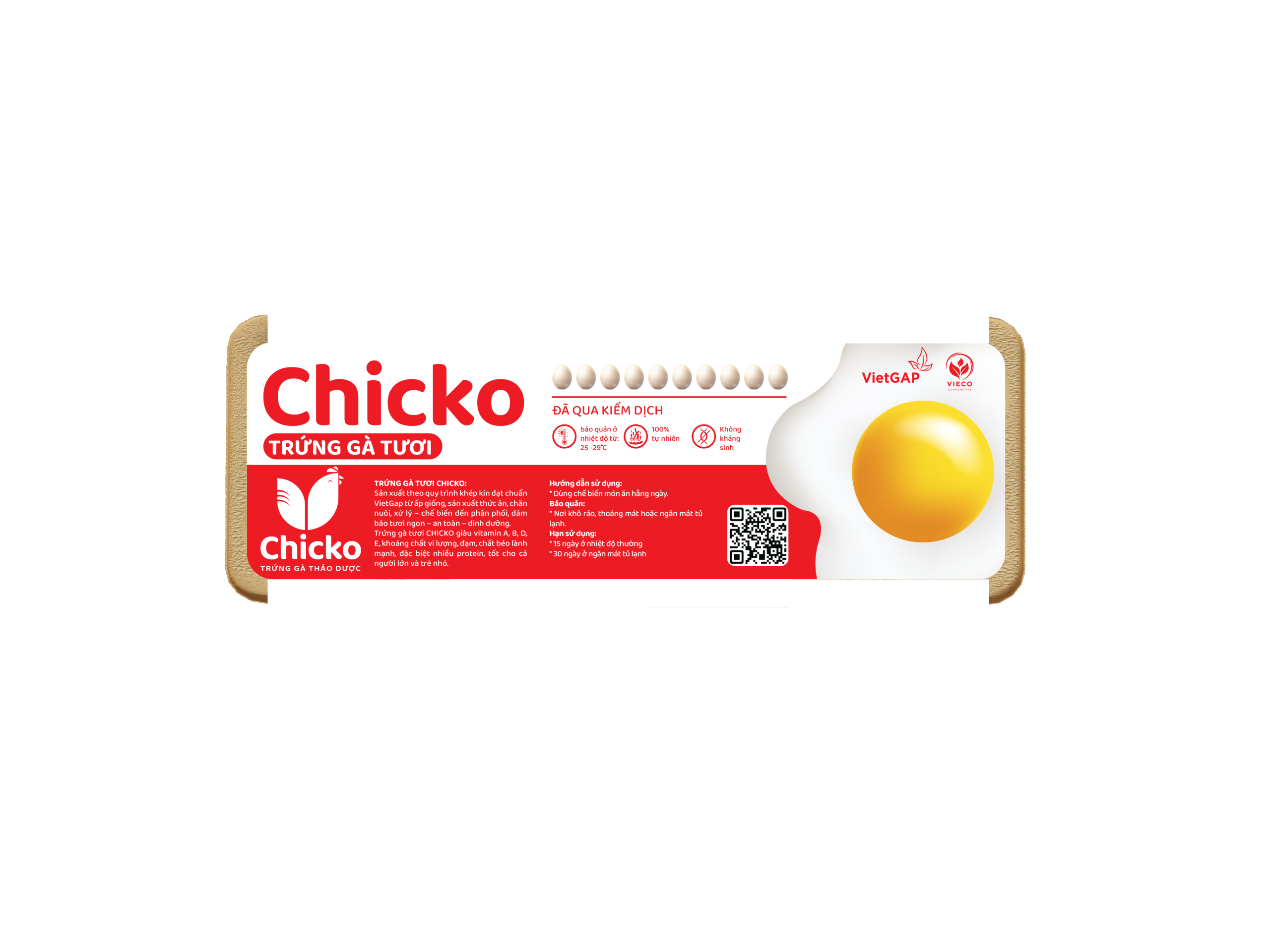 Trứng gà tươi Chicko