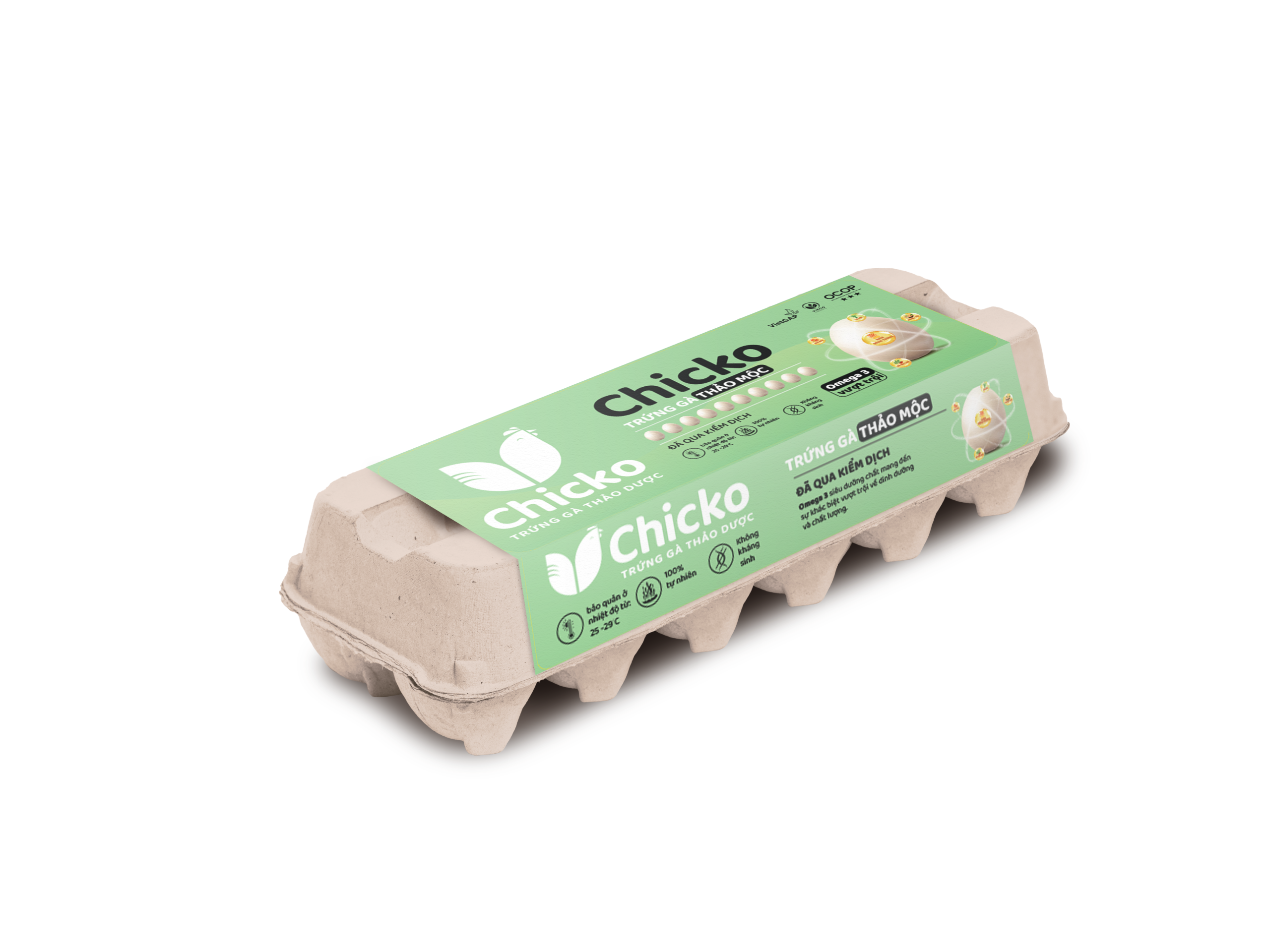 Trứng gà thảo mộc Chicko 2