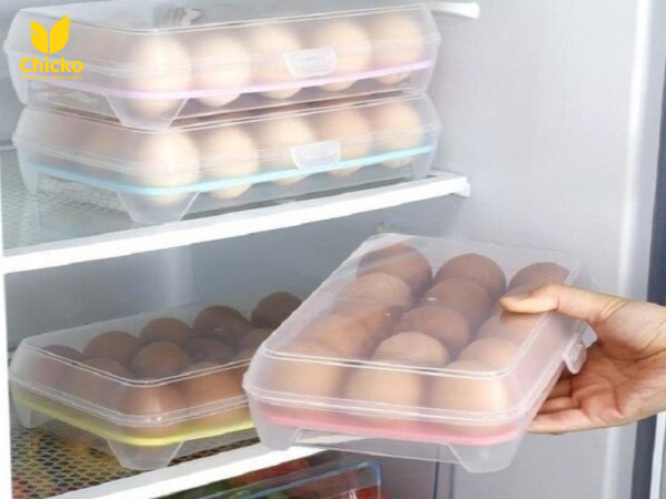 từ cách bảo quản cũng có thể dẫn đến trứng vữa