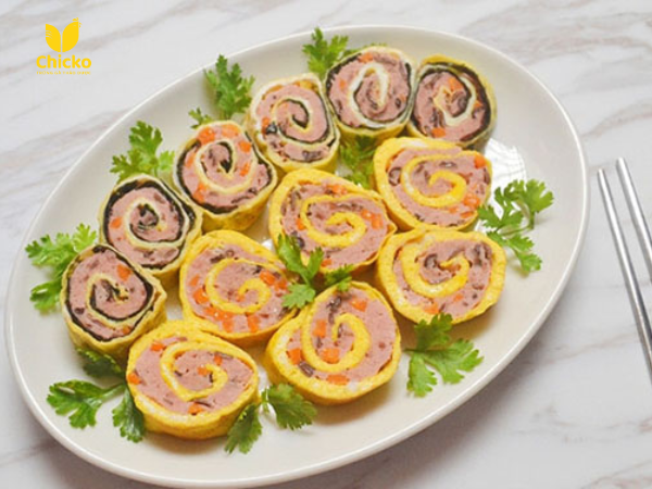 Trứng đúc thịt vân mây