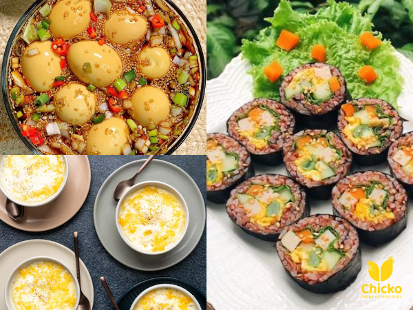 làm món ăn vặt từ trứng gà