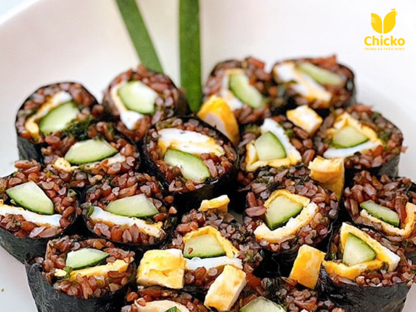 3 Cách Làm Món Ăn Vặt Từ Trứng Gà Siêu Ngon, Dễ Làm 4 Món trứng Gà Cuộn Rong Biển Gạo Lứt