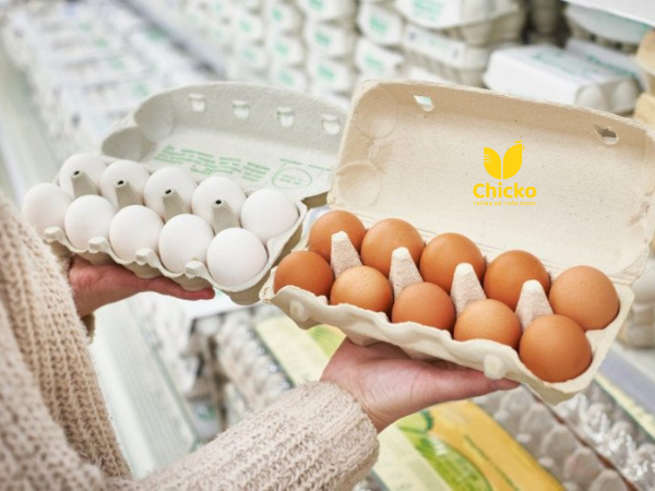 So sánh calo giữa trứng gà ta và trứng gà công nghiệp