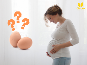 sau sinh ăn trứng gà được không