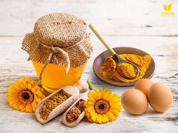 Điều Gì Xảy Ra Khi Dùng Nghệ Tươi Và Lòng Đỏ Trứng Gà Đúng Cách? 5 Các nguyên liệu làm mặt nạ từ nghệ và trứng gà