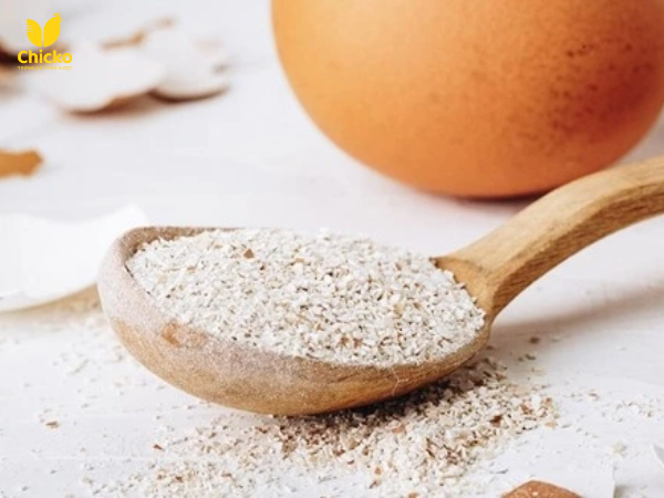 Bột vỏ trứng xay nhuyễn